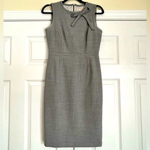 Grey Dress with Bow